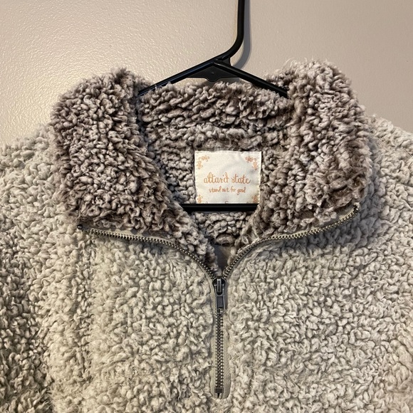 Altar’d State Sherpa Quarter Zip - Picture 3 of 4